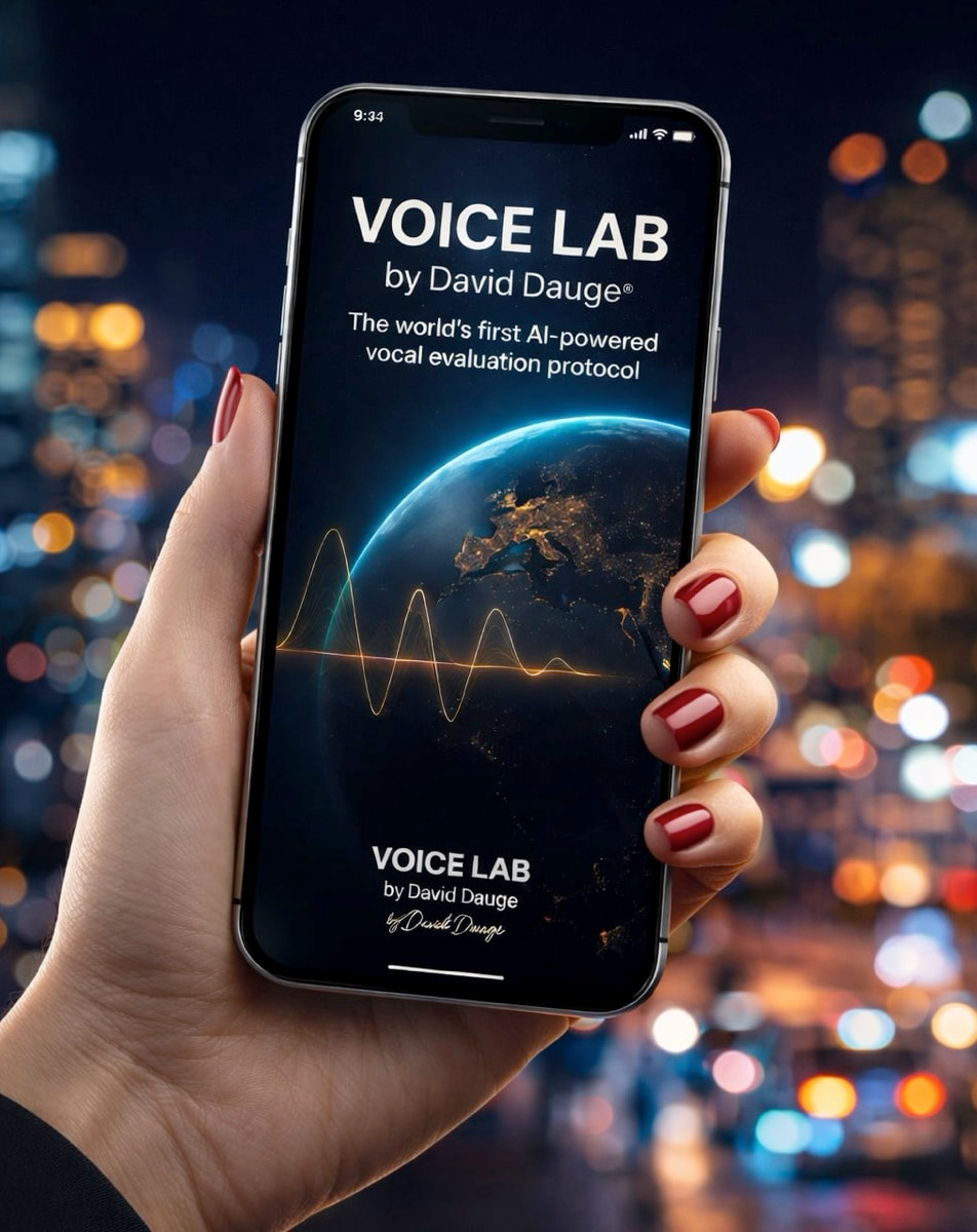 Voice Lab sur smartphone